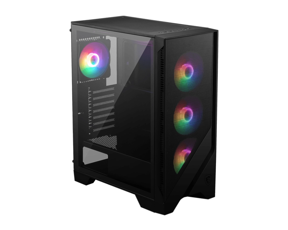 Thùng máy Case MSI MAG Forge 120A AirFlow | Kèm sẵn 6 fan RGB